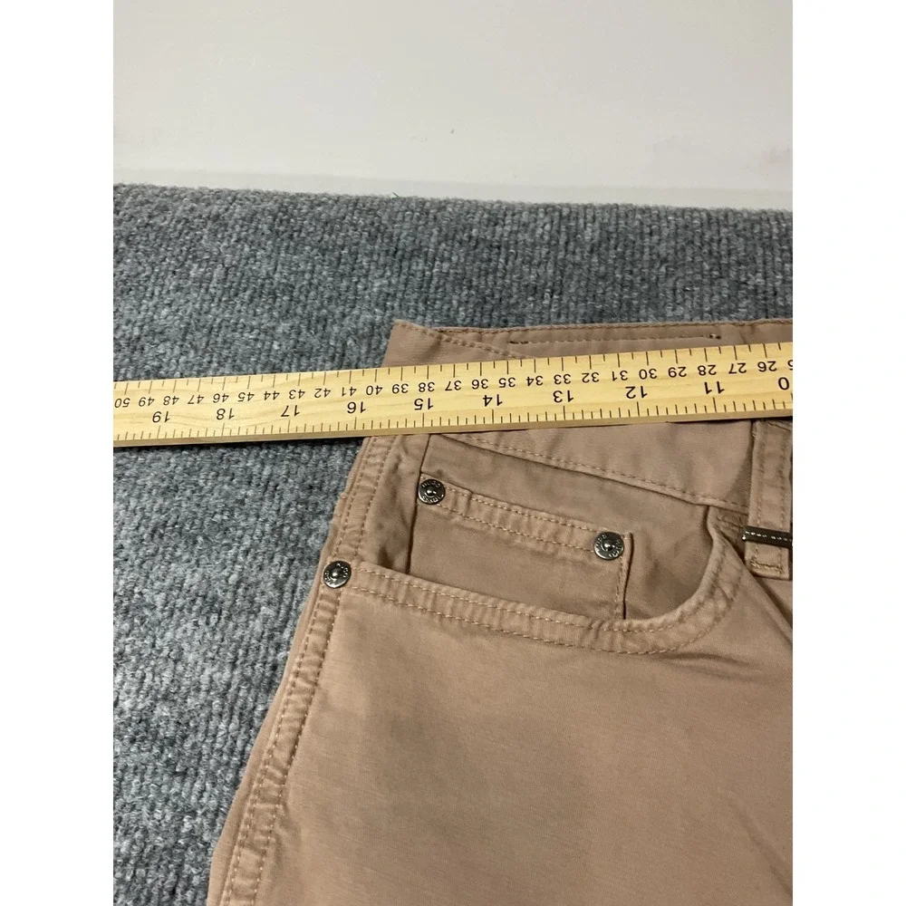 Hugo Boss Pants Mens 31x34 Stretch Chino Brown Tan Slim Casual Designer